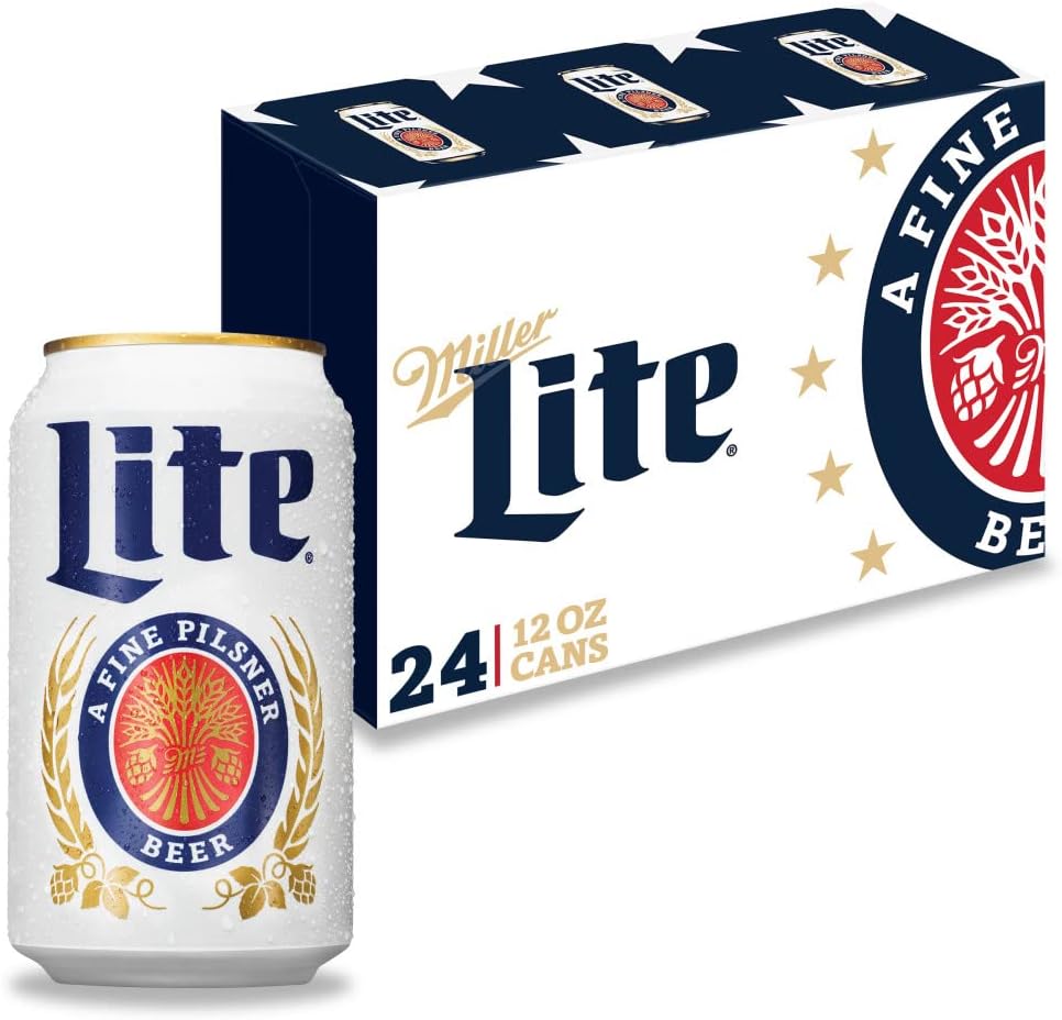 Miller Lite, 24 pk, 12 oz cans, 4.2% ABV