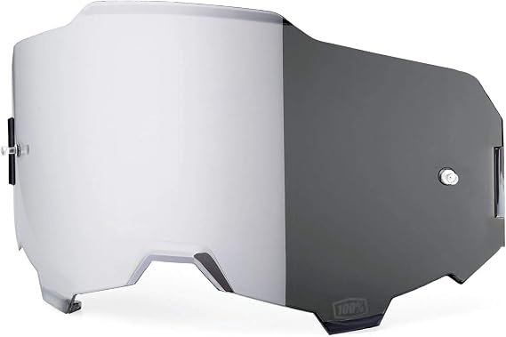 100% ARMEGA Goggle Replacement Lens - (SILVER MIRROR)