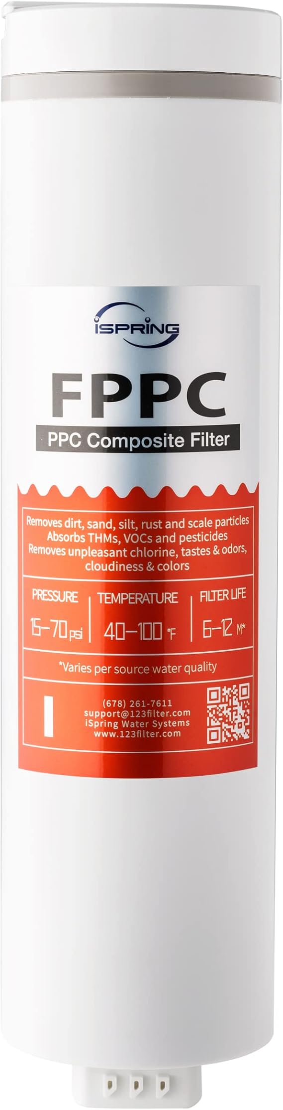 iSpring FPPC Replacement Water Filter for RO800G Reverse Osmosis System
