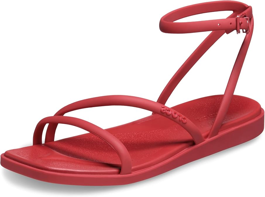 Crocs Women's Miami Ankle Strap Sandals Flat Sandals