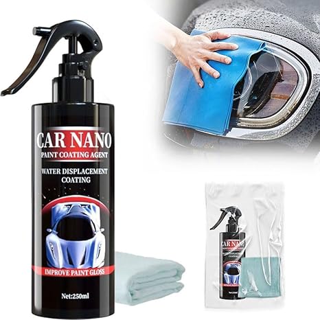 Nurafix Nano Car Spray, 2025 Nurafix Nano Scratch Remover, Nurafix Nano Spray, Car Scratch Repair Nano Spray, Nano Ceramic Coating Polishing Spraying, Quick Repairing Scratch (1)