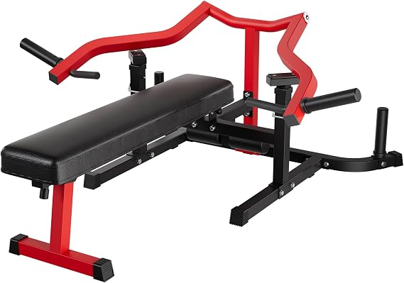 Chest Press Machine Home Gym,1050 Lbs Weight Bench Press Machine with Independent Converging Arms,Incline/Decline/Flat Bench Press Machine,Upper Body Workout Bench