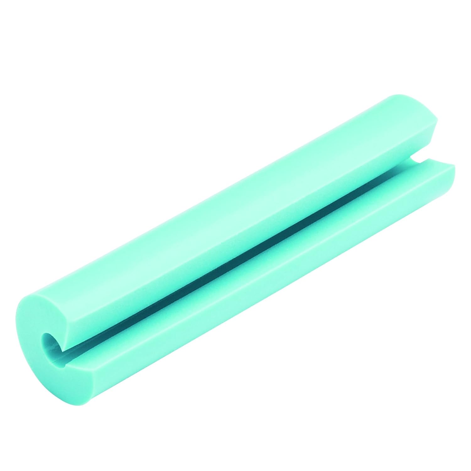 Panduit LabelCore Cable Identification Sleeve, Flexible PVC, Aqua, 1 x 1-14 for 2mm Simplex Cable Pack of 100
