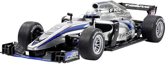 Tamiya 58652 F104 Pro II 1:10 Electric RC Car (2WD) Set 58652-1, RC Vehicle, for Building, Hobbies, Assembly, Body, Unfinished (Without Battery & Remote)