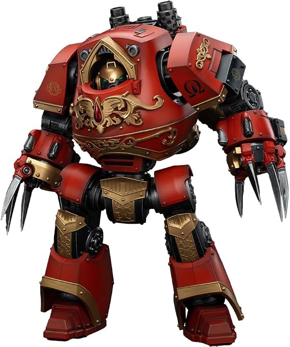 JOYTOY Warhammer 40k Blood Angels, JT00737 Blood Angels Contemptor-Incaendius Dreadnought 1/18 Action figure Collect Model Kits