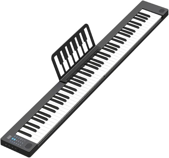 Piano Keyboard 88 Keys Digital Piano Velocity-Sensitive Keys Portable Electric Piano With Music Sheet, Sustain Pedal, Carrying Bag For Beginner Adults