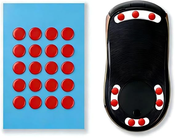 2 sets Mouse Skates Set, PTFE Material, Universal Compatibility, Smooth Glide Skates for Gaming, Perfect for Glass Pad Use
