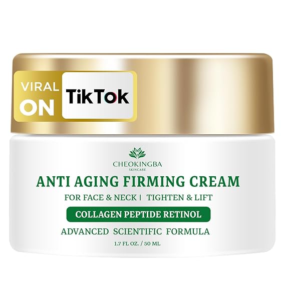 Neck Firming Cream with Retinol and Collagen Moisturizer, 1.7 Fl Oz
