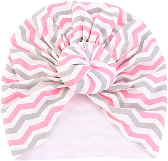 Newborn Baby Cotton Cloth Turban Toddler Rabbit Hospital Hat Kids Set Baby Cap Ear Hat