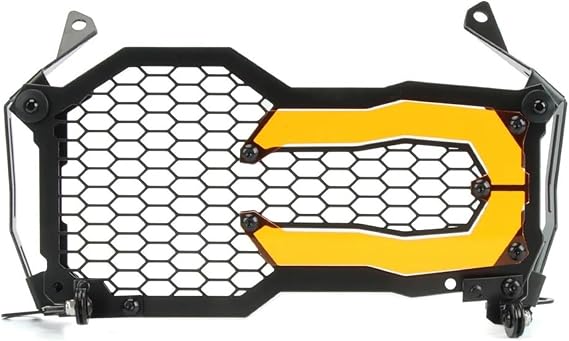 Headlight Protective Guard for R1200GS R1250GS R 1250 GS for Adventure R 1200 GS for ADV/LC Headlight Guard Protector Grille Grill Cover Black Lampshade Grill Cover(2)