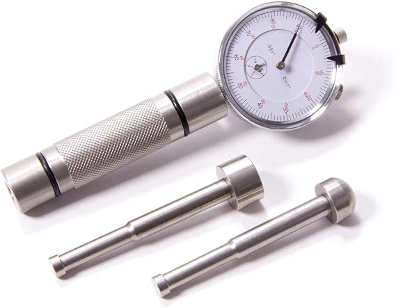 ProForm 66838 Camshaft Checking Fixture, 0.001 in Dial Indicator, Flat/Hydraulic Camshaft Followers, Aluminum, Natural, Kit