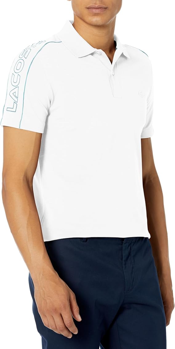 Lacoste Mens Slim Fit Movement Polo Shirt Technical Pique