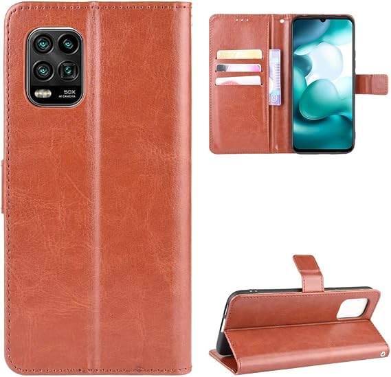 Case for Umidigi A7S Leather Case,Case for Umidigi A7S Case Cover,Flip Leather Wallet Cover Case for Umidigi A7S Case Brown
