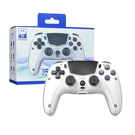 MTEZIZ Wireless Controller für PS5 Pro/Slim/PC/MAC/iOS/Android/Steam Deck
