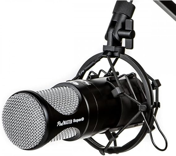 CAD Audio PM1200 Dynamic Broadcast Microphone with Boom Stand