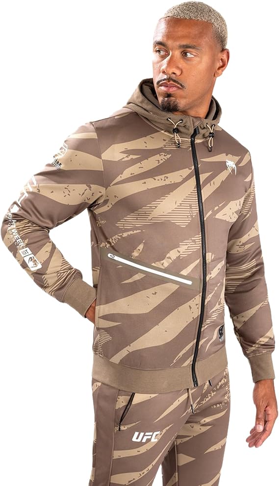 Venum mens Ufc Adrenaline By Venum Fight Week Men's Zip Hoodie