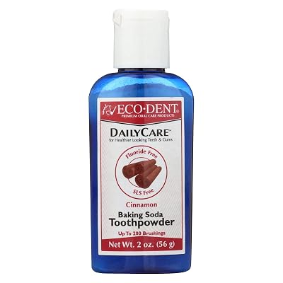 Eco Dent, Toothpowder Cinnamon, 2 Ounce