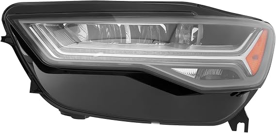 LED Headlight Assembly for 2016-2018Audi A6/S6/A6Quattro(Full LED Headlight Model),Left Driver Side,Bulbs Include