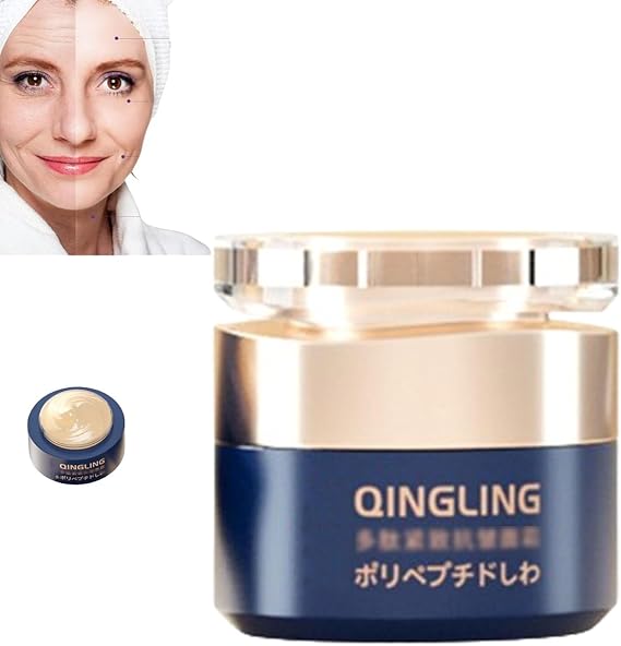 Japanese Qingling Wrinkle Removal Cream, Qingling Firming Anti-Aging Cream, Skin Care Facial Moisturizer Face Cream, for Tightening Sagging Skin Reduce Fine Lines (1Pcs)