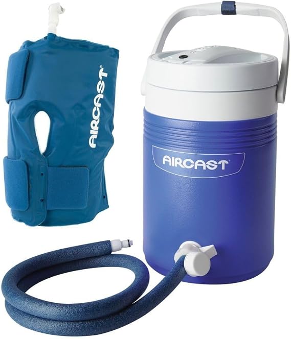 Aircast Cold Therapy Universal Fit Knee Cryo and Cuff Non-Motorized Cooler