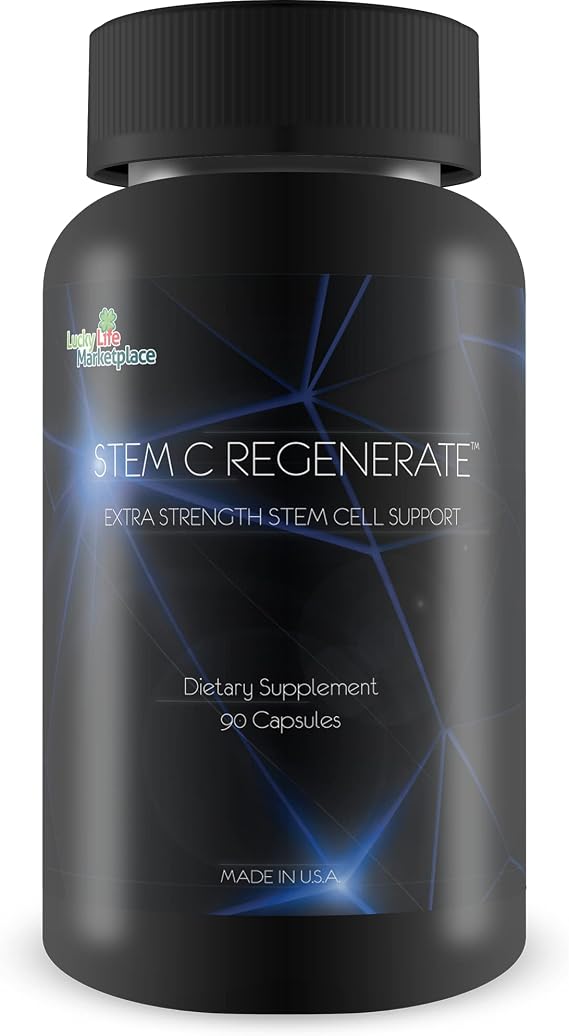 Stem C Regenerate - Natural Stem Cell Support - Help Support Boosted Natural Stem Cells, Aid Reduced Oxidation and Occasional Swelling - Best Stem Cell Supplements Self Proclaimed