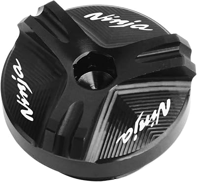 LeosHi Compatible with Ninja 250R 300 ZX6R ZX9R ZX14R 500R 600R 750R ZX10 ZX12R Motorcycle M301.5 Engine Plug Tank Cover Oil Filler Cap Color : Black