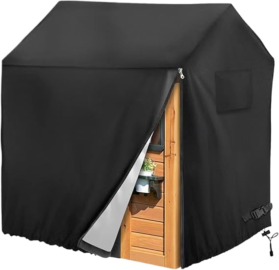 Waterproof Cover for Playhouse, Playhouse Children's Outdoor Tarpaulin, Outdoor Children's Play House Cover, Waterproof Sun Protection Protective for Kids