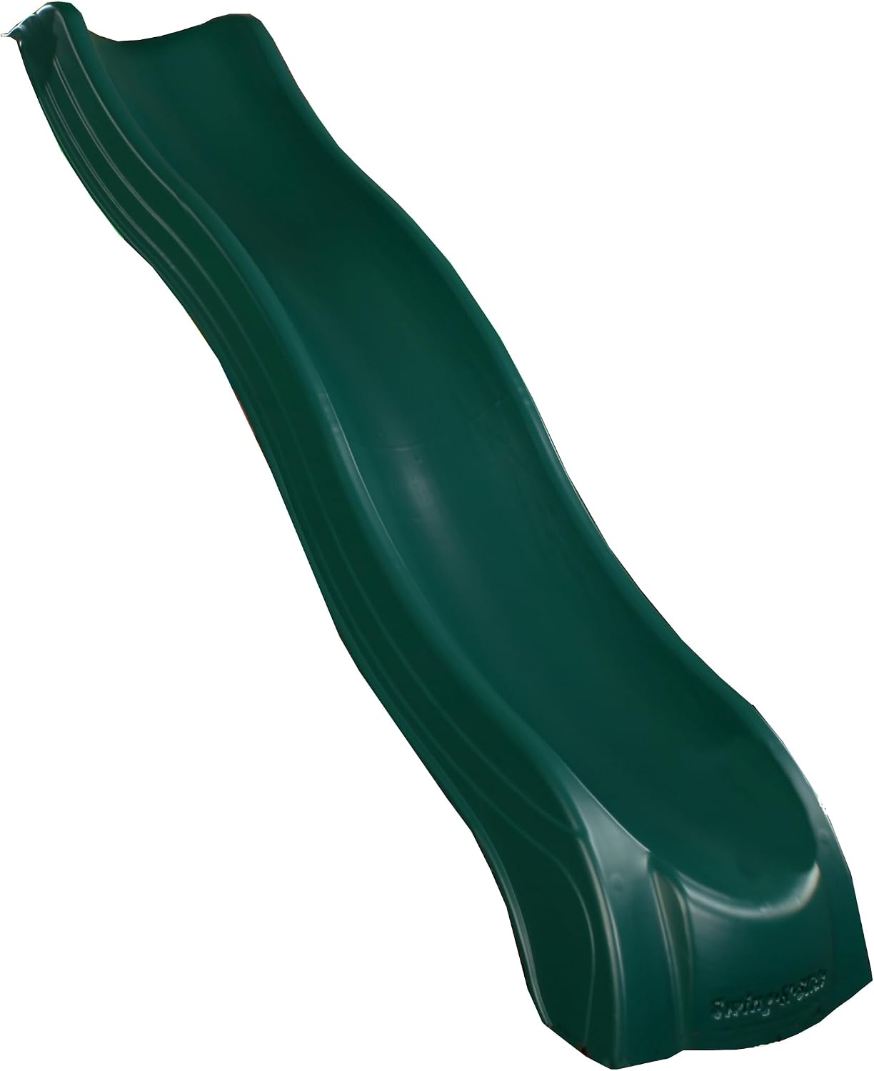 Swing-N-Slide 9 Alpine Wave Slide Plastic Slide Attachment for 5 Foot Deck Heights- for Outdoor Swing Sets and playhouses, Green