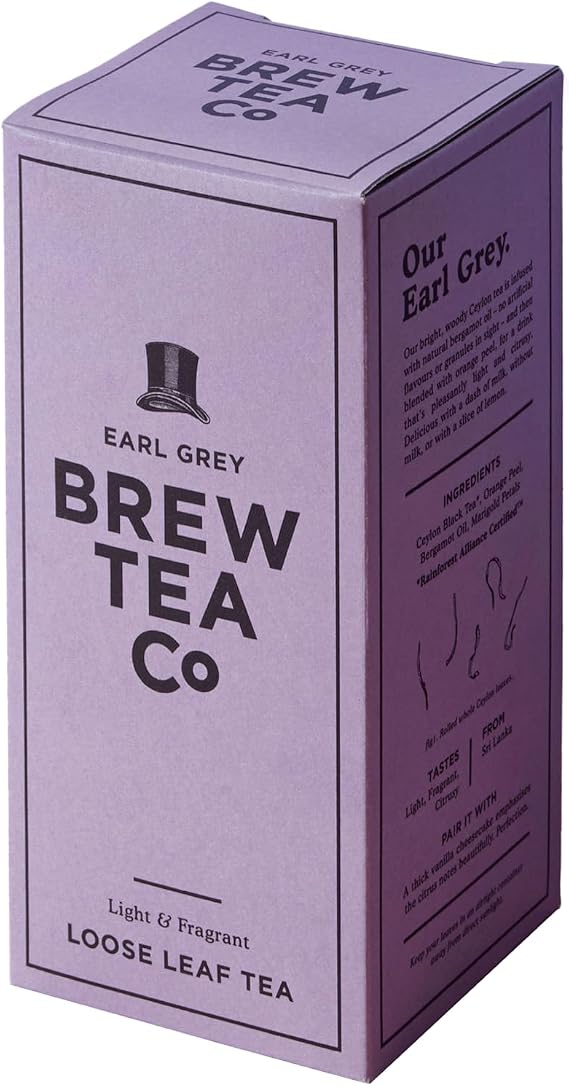 Brew Tea Co - Earl Grey - Light & Fragrant - 113g Loose Leaf Tea