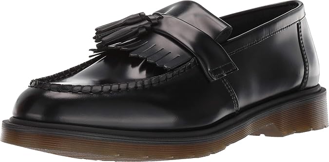 Dr. Martens Unisex Adrian Smooth Leather Tassel Loafers