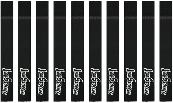 Tether Tools JerkStopper ProTab Small Cable Ties for A/C, USB, HDMI and Music Cables Up to 15' Length, Set of 10