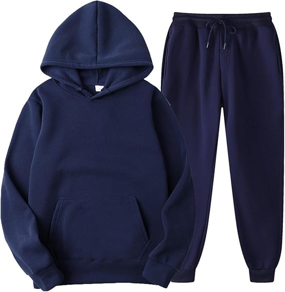 Track Suits for Women Set - 2 Piece Outfits Sweatsuit Pocket Hoodies with Pants Fall Jogging Workout Sets for Women