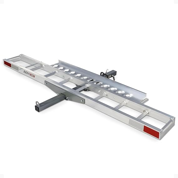 Aluminum Motocross & Dirt Bike Hitch Mounted Carrier AMC-400 for 2" Receivers