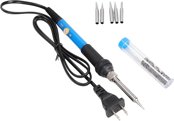 SLTY 60W Temperature Regulating Electric Soldering Iron Set.