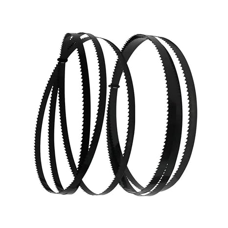 Meat Band Saw Blades,Bimetal Metal Cutting Band Sa 2pcs 1790 * 9.5 * 0.35mm for 10" Scheppach HBS250 HBS261 Craftsman 921400 F28-186A Axminster Band Saw 1790mm Bandsaw Blade(TPI 10)