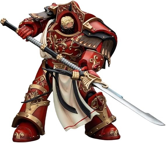 JOYTOY Warhammer The Great Back of Horus Blood Angel Crimson Paladin Squad Crimson Exempler Action Figure Complete Figure