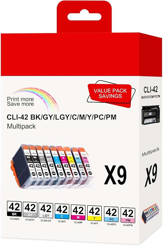 CLI 42 Ink Cartridges Compatible for Canon 42 CLI42 CLI 42 CLI-42