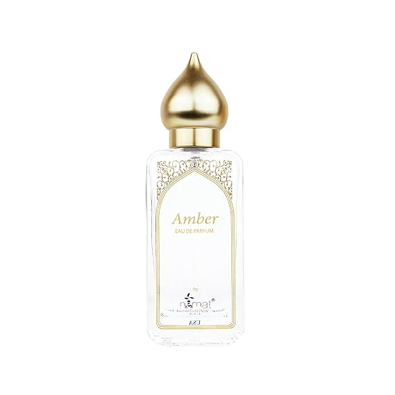 Nemat Amber Eau de Parfum Spray, 50 ml | Eau de Parfum, Long Lasting, Fine Mist Spray, Unisex, 50 ml Bottle