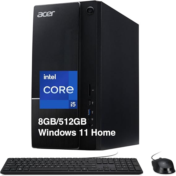 Acer Aspire TC-1775 High Performance Business Desktop Computer i5-14400