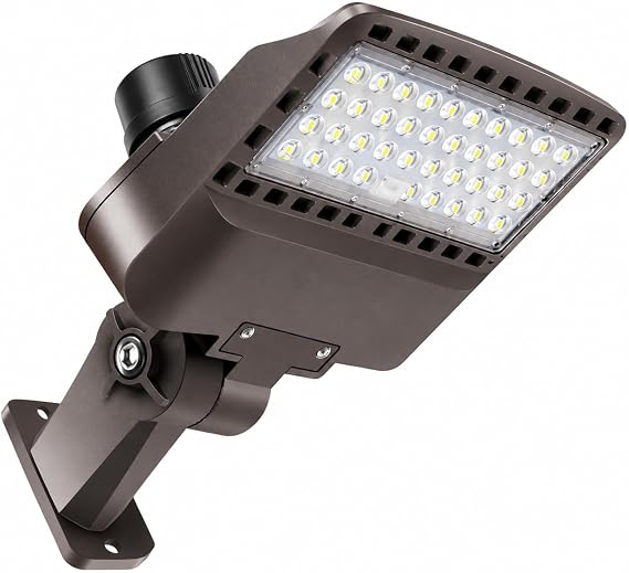 ledmo LED Parking Lot Light 100W/120W/150W, 22500LM 5000K Bright Dimmable