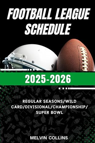 Pro Football League Schedule 2025 - 2026: All game Guide from Regular Season to Super Bowl with Team Info, Dates, and Times.