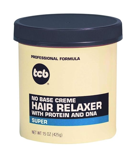 TCB Hair Relaxer No Base Creme Super 15 Oz,Pack of 3