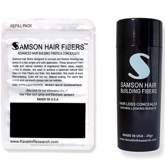 Multipurpose Hair Thickening hair & Beard Fibers Grooming Beard filler Hairline filler enhancement hairline fiber Barber Beard and Hair filler Hairline Enhancer Hair Loss concealer (DK BROWN)
