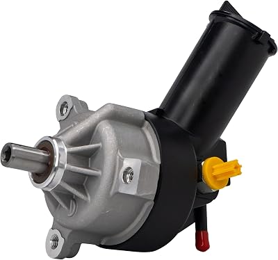 48306 NEW Power Steering Pump with Reservoir - for 1998-92 Ford E Series Van, 97-89 Ford F Series Trk, 92-90 Lincoln Mark VII