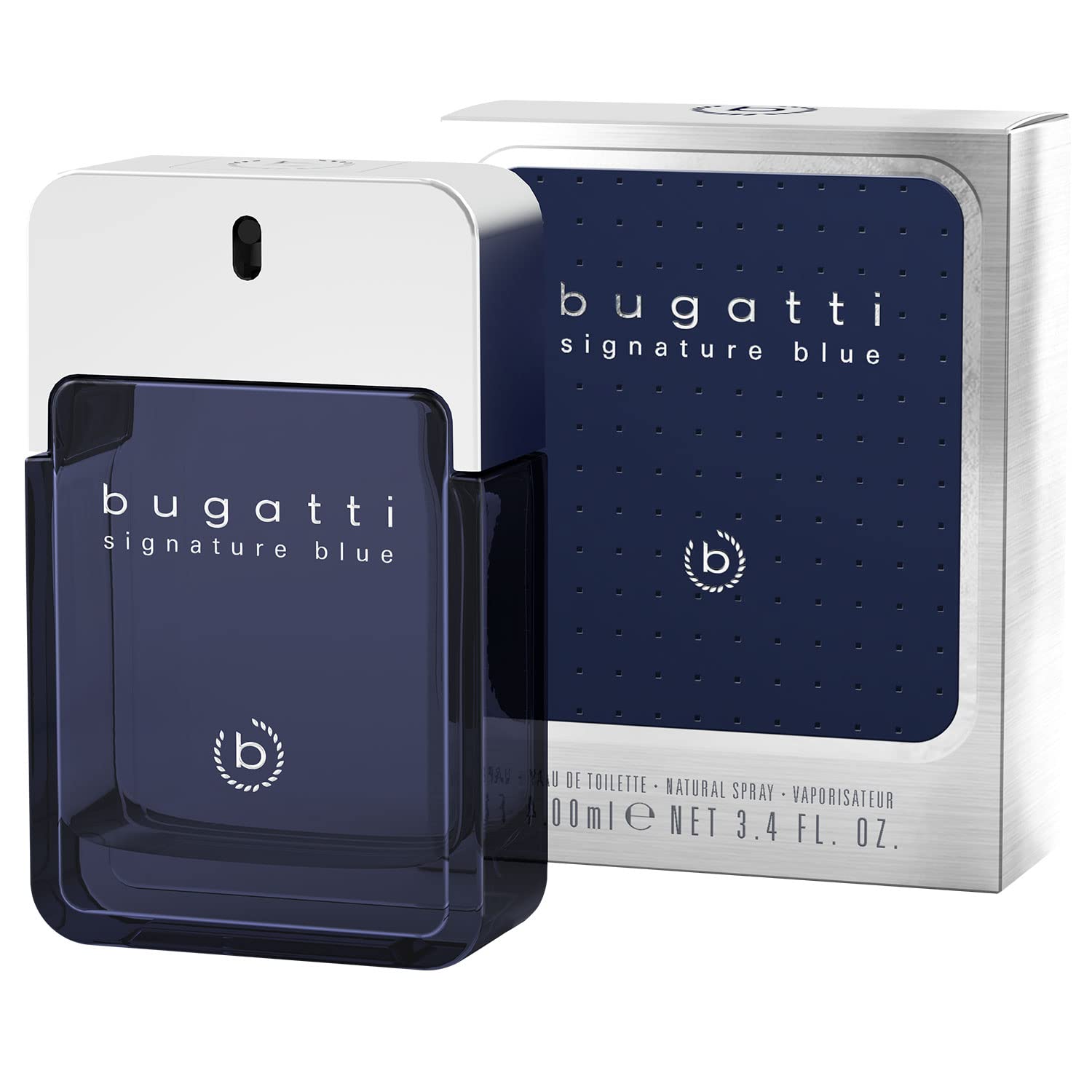 bugatti signature blue mens perfume 100 ml fresh eau de toilette for all ages with aquatic fresh fragrance perfume for any occasion and occasion elegant sporty aromatic