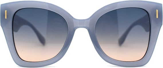 SA106 Womens Oversize Butterfly Thick Horn Rim Plastic Sunglasses