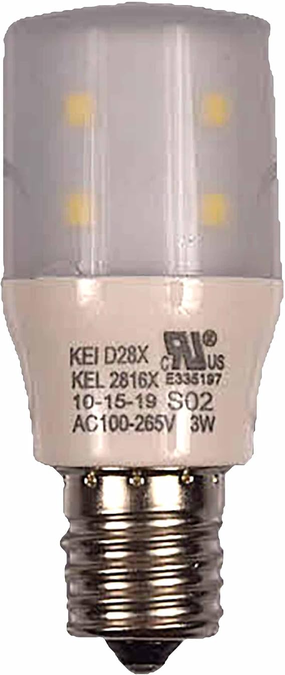 Frigidaire LED Light Bulb 5304522314 3 Watt T8 E17 Base 1 Count