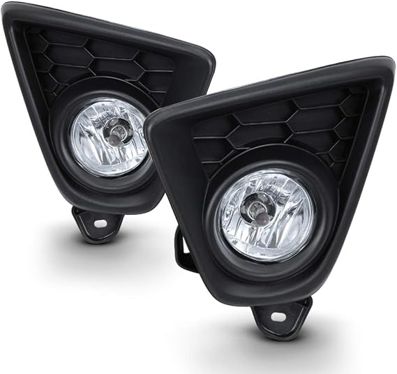 ACANII - For 2013-2016 Mazda CX-5 CX5 Bumper Fog Lights Driving Lamp w/Switch Assembly Driver & Passenger Side