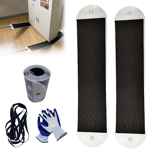 Washing Machine Sliders, HOVCEH Furniture Slider Mover for Heavy Duty, Appliance Movers Set, Sliders for Washing Machine for Home, Tile Hardwood Floors