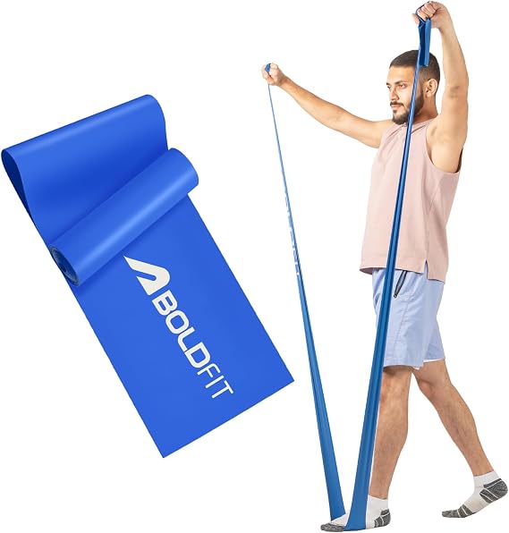 Boldfit Resistance Bands for Workout for Women, Pilates Bands for Home Exercise, Thera Band, Toning Exercise for Gym, Latex Band, Thera Band for Fitness